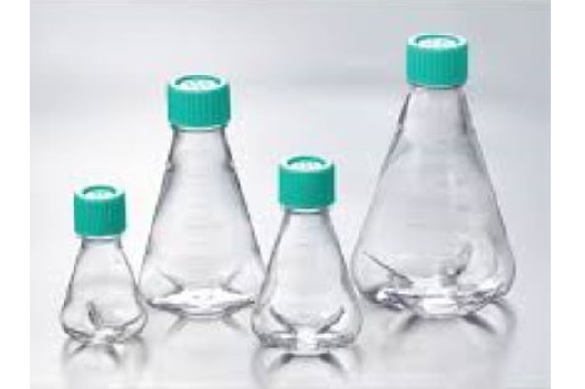 PC ERLENMEYER FLASKS, 2000ML, PLUG SEAL CAP