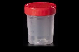 CONTAINER 150ML PP RED CAP