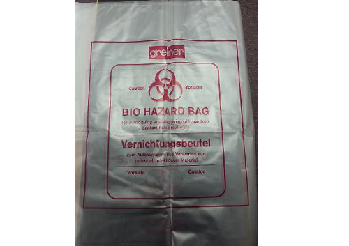 DISPOSABLE BAG 300X500MM PRINTED