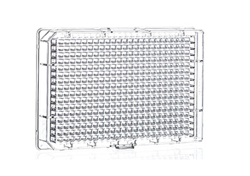 384W U-BTM PLATE,CELL REPELLENT,CLEAR