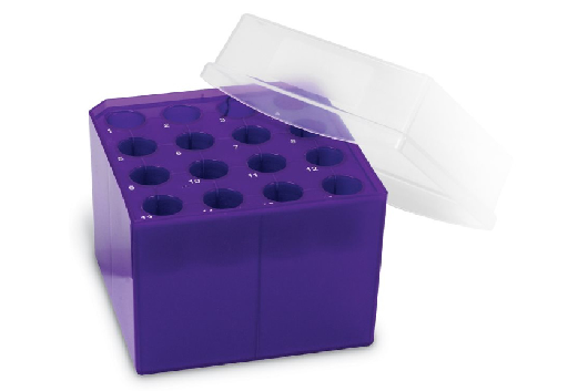 STORAGE BOX FOR 15/50ML TUBES,PURPLE