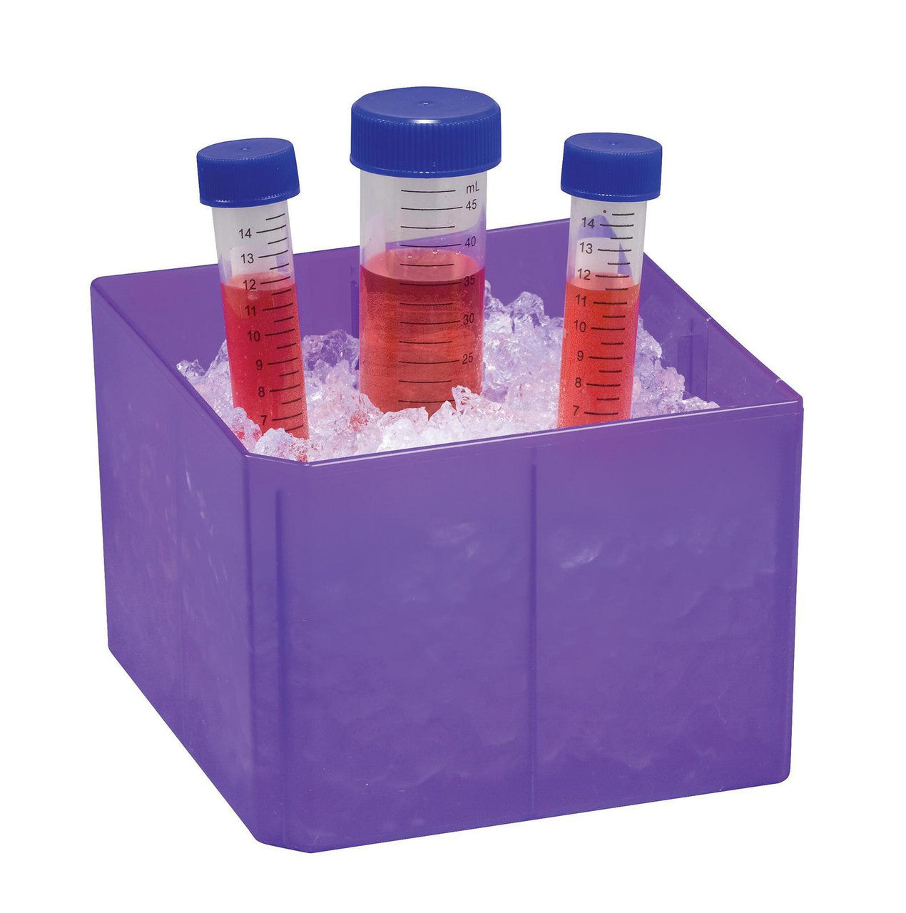 STORAGE BOX FOR 15/50ML TUBES,PURPLE