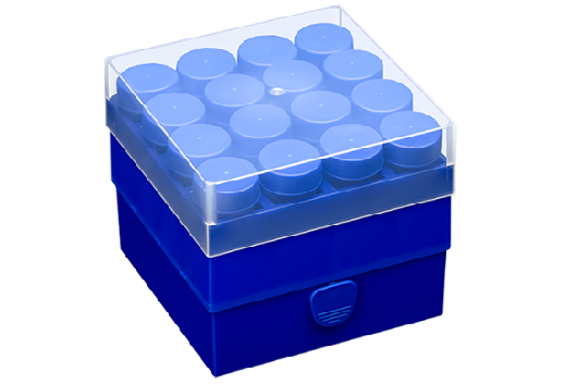 RACK, 50ML, FREEZER, BLUE