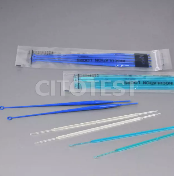 INOCULATION LOOPS,10UL,PS,BLUE,STER – Practical Mediscience