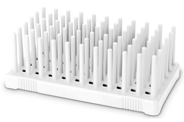 PEG RACK 50 PLACE WHITE